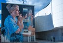 Murales in Piazzetta Pescheria. Foto di @alessioalexfoto (19/09/2022)