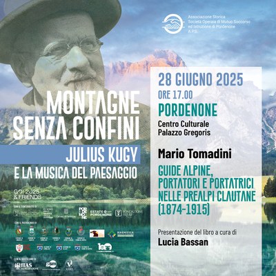 MONTAGNE SENZA CONFINI JULIUS KUGY E LA MUSICA DEL PAESAGGIO